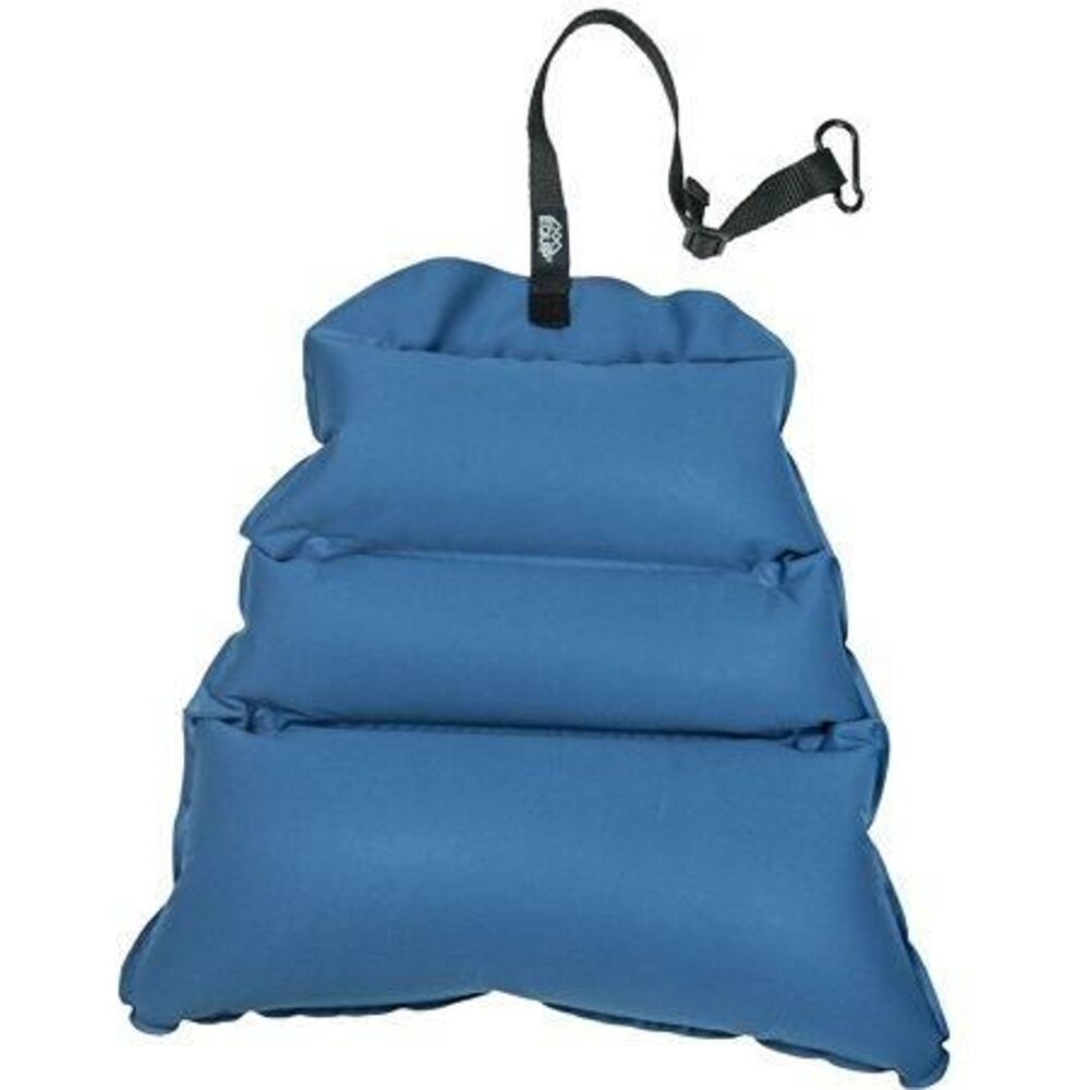 New Equip Blue Inflatable Polyester Camping Hammock Pillow Approx. 15L X 15w